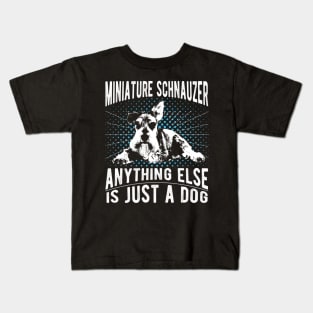 Miniature Schnauzer funny gift Shirt Kids T-Shirt